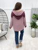 Morning Plans Striped Button Top