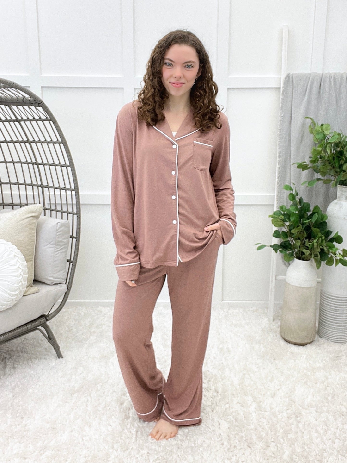Slow Mornings Pajama Set