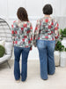 Holly Jolly Charm Mesh Top