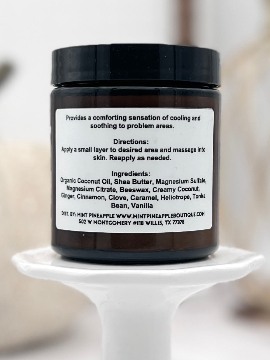 MPB Exclusive All Natural Magnesium Body Butter | Hello, Pumpkin | 4oz