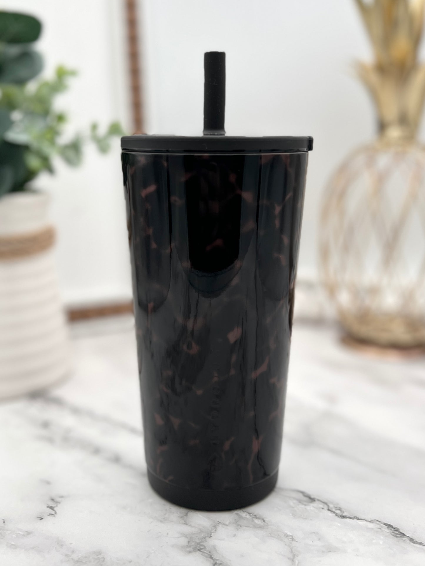 HydroJug Mocha Tortoise 20 oz Everyday Tumbler