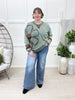 Boho Floral Charm Pullover by Easel