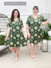 Women's Soft Printed Nightgown with Pockets | S–4XL