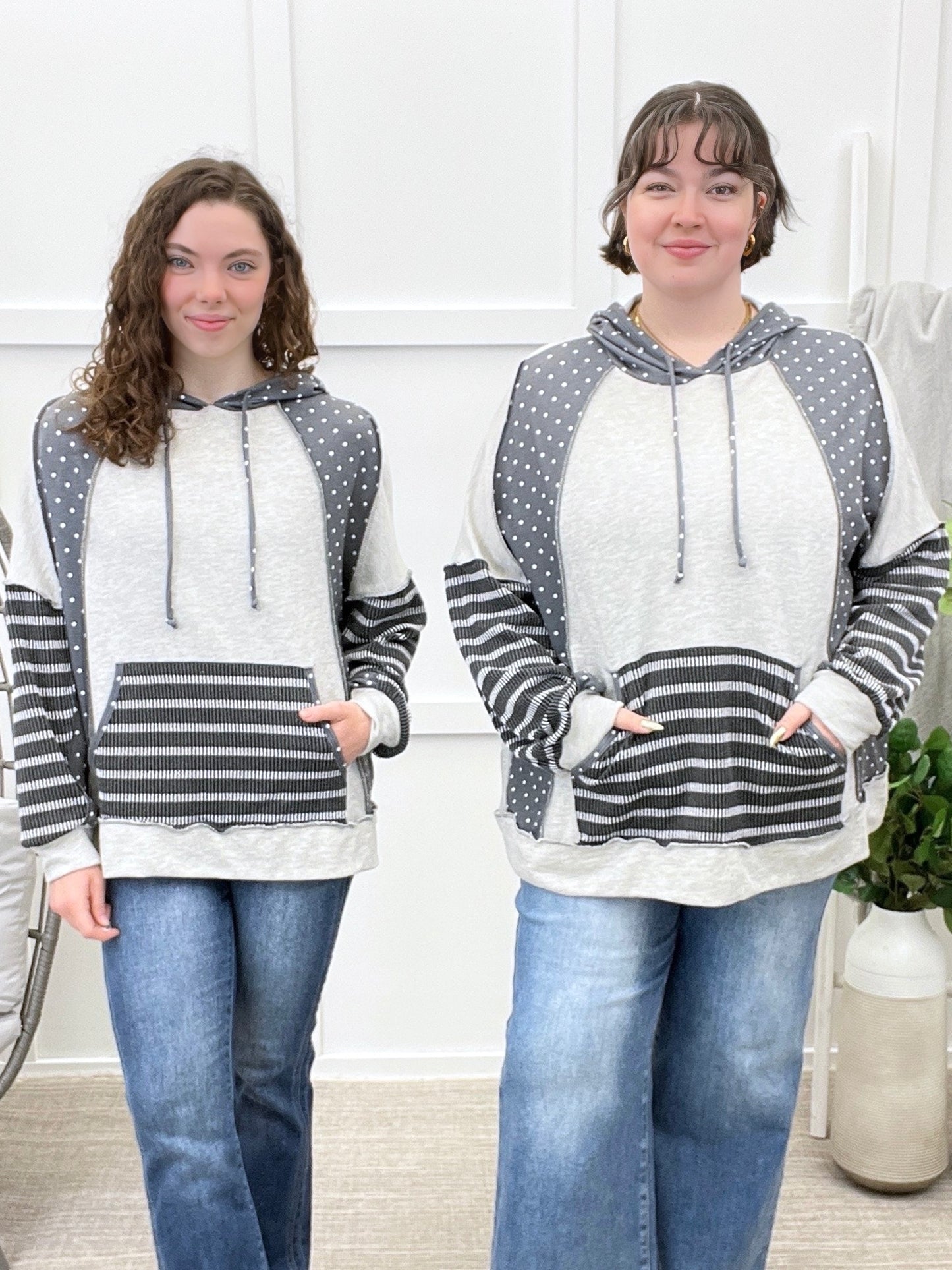 Remix Days Polka Dot Hoodie