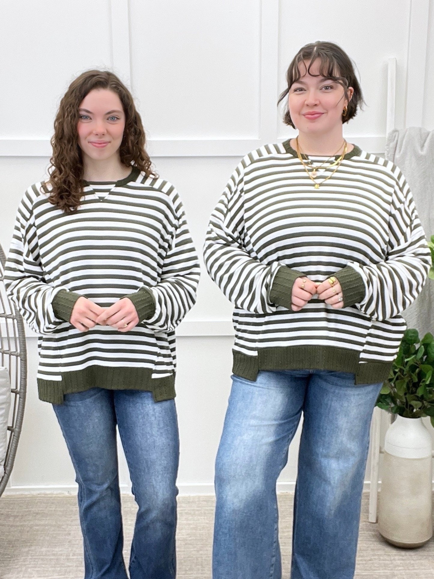 Taking Notes Striped Top