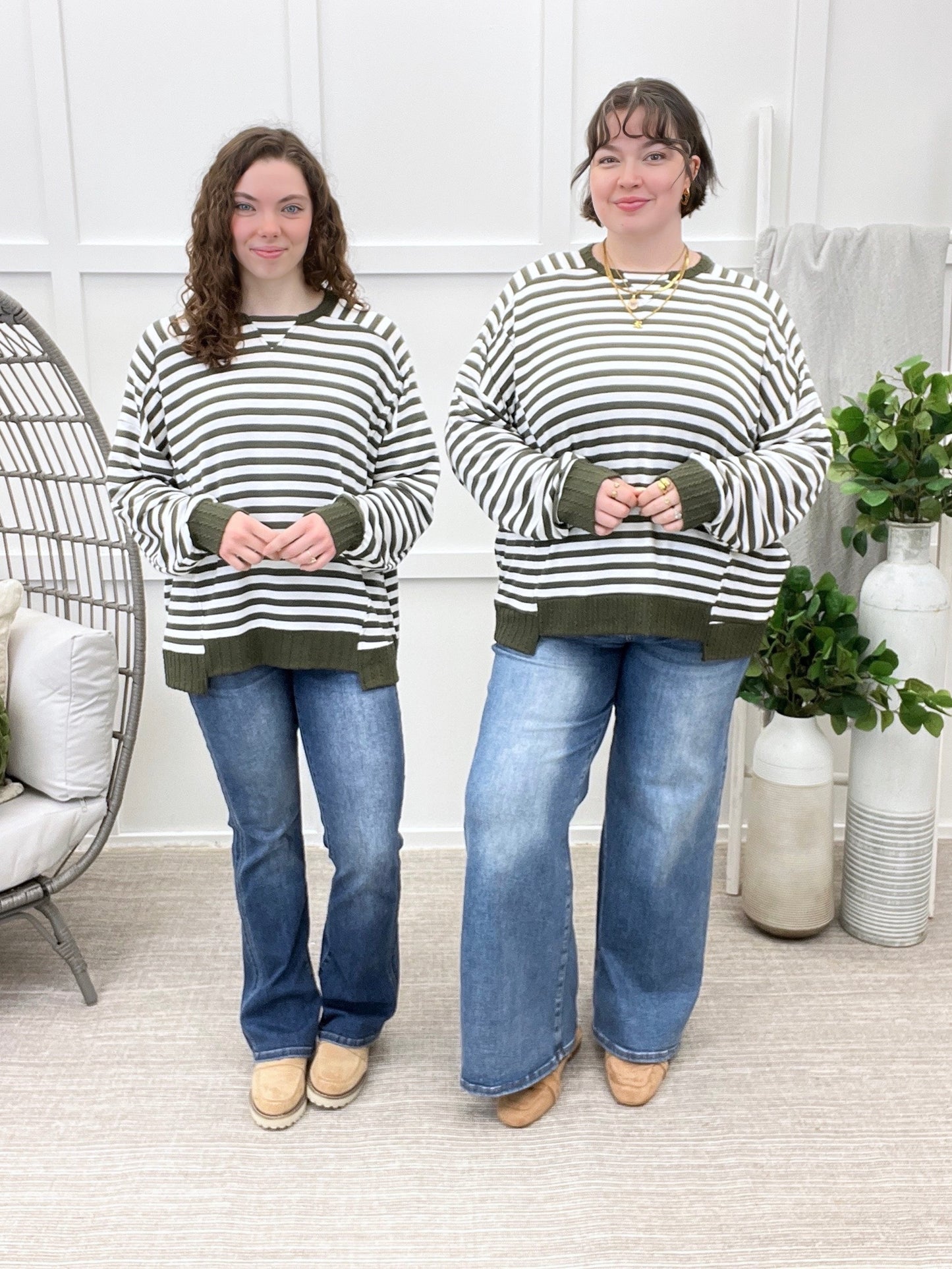 Taking Notes Striped Top