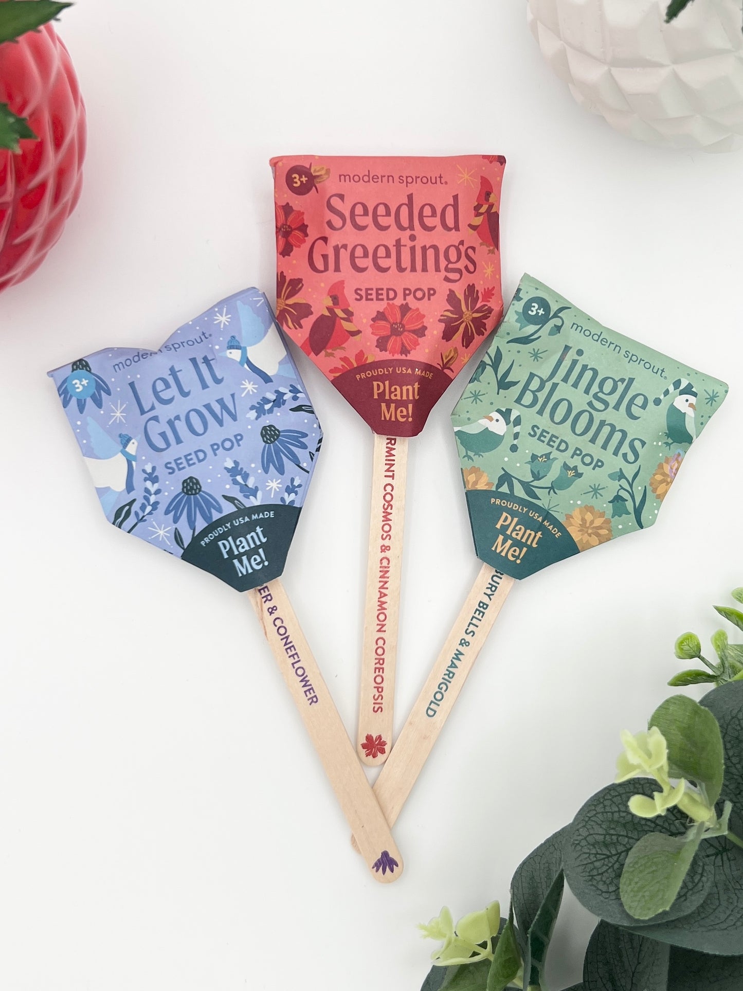 Holiday Seed Pops