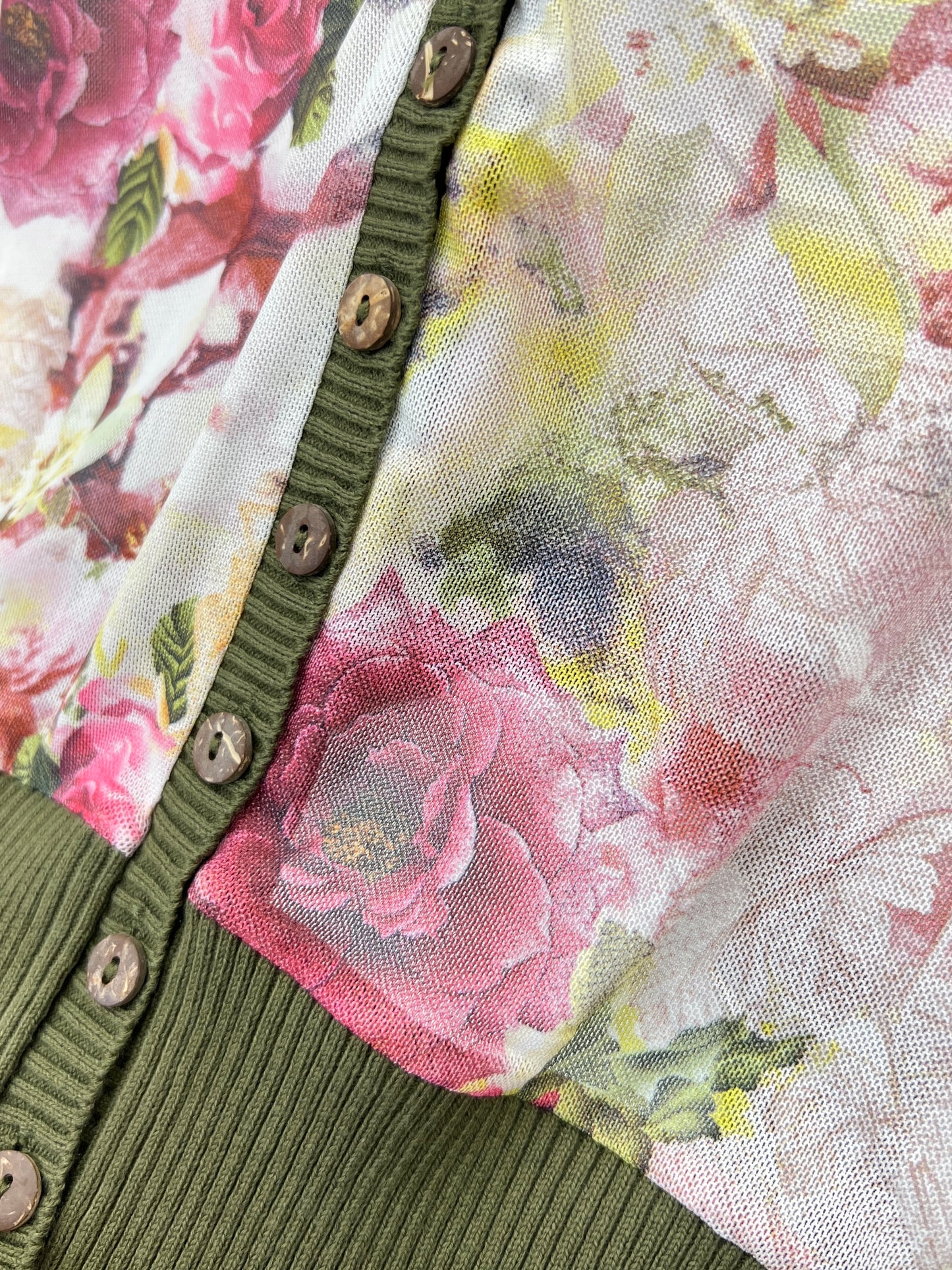 Petals & Poetry Mesh Cardigan Collection