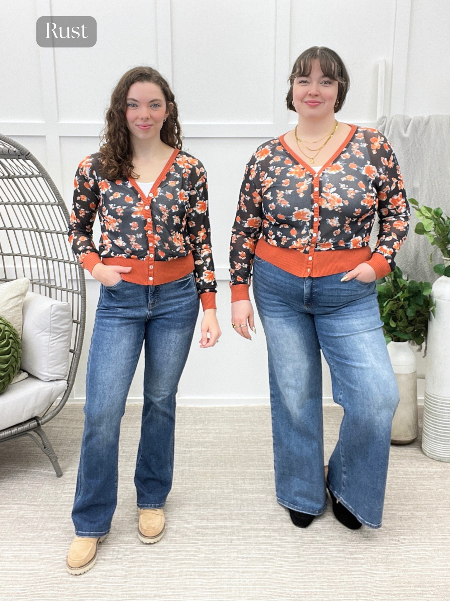 Petals & Poetry Mesh Cardigan Collection