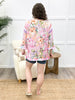 Garden Gala Top - Pink Floral