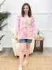 Garden Gala Top - Pink Floral