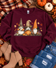 Autumn Gnome Crew Graphic Tee + Sweatshirt