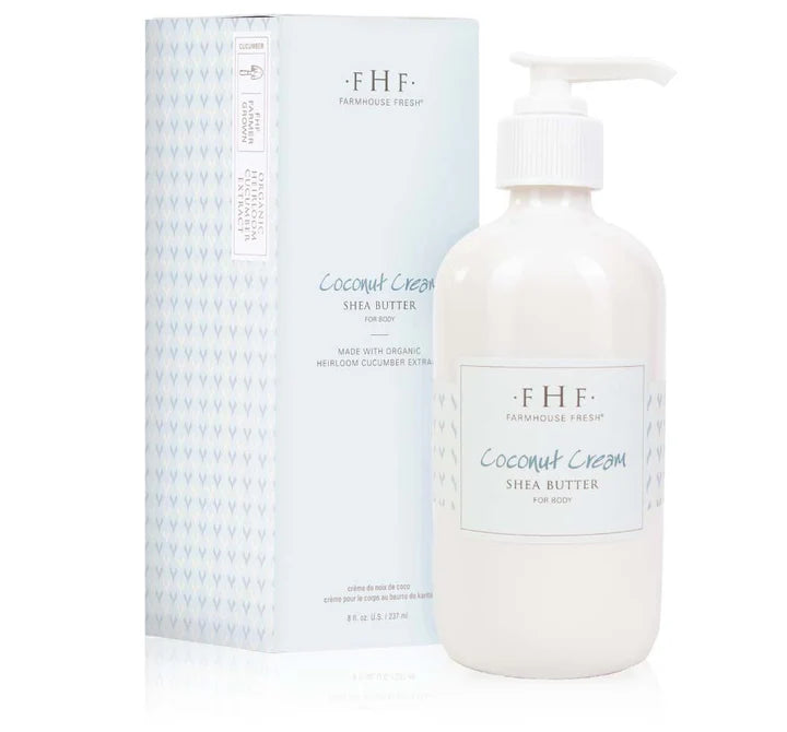 Farmhouse Fresh Coconut Cream Shea Butter Cream Pump Top 8 oz