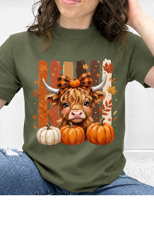 Highland Cow Fall Graphic Collection