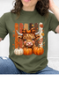 Highland Cow Fall Graphic Collection