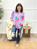 Dear Scarlett Lavender Bliss Floral Tunic Top