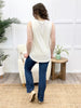 Go With The Flow Sleeveless Top - Natural