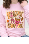 Pink Long Sleeve Gildan Tee