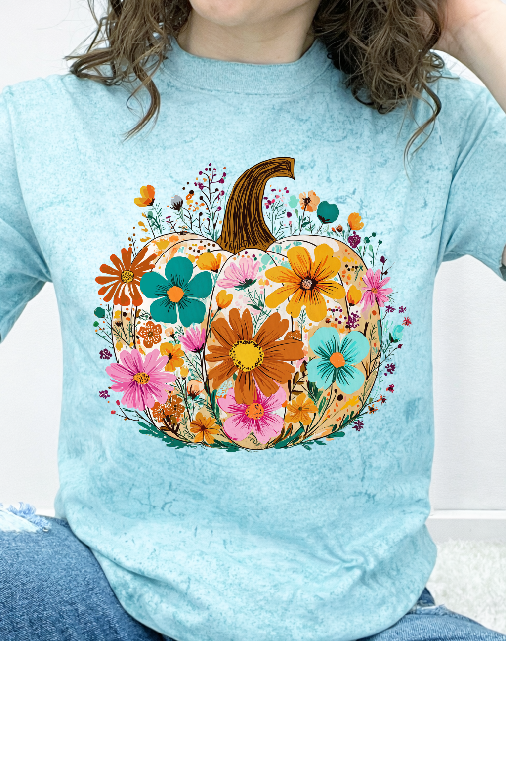 Floral Fall Pumpkin Graphic Collection