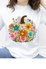 Floral Fall Pumpkin Graphic Collection