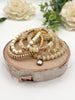 Golden Kiss Bracelet Set - Cream