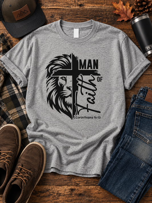 Man of Faith Men's Graphic Tee