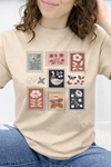 Sand Tultex Tee