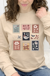 Sand Long Sleeve Tultex Tee