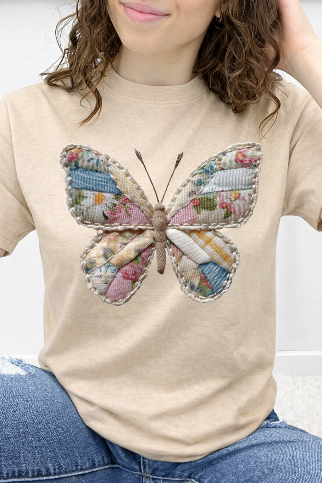 Patchwork Petals Butterfly Graphic Collection