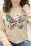 Sand Long Sleeve Tultex Tee