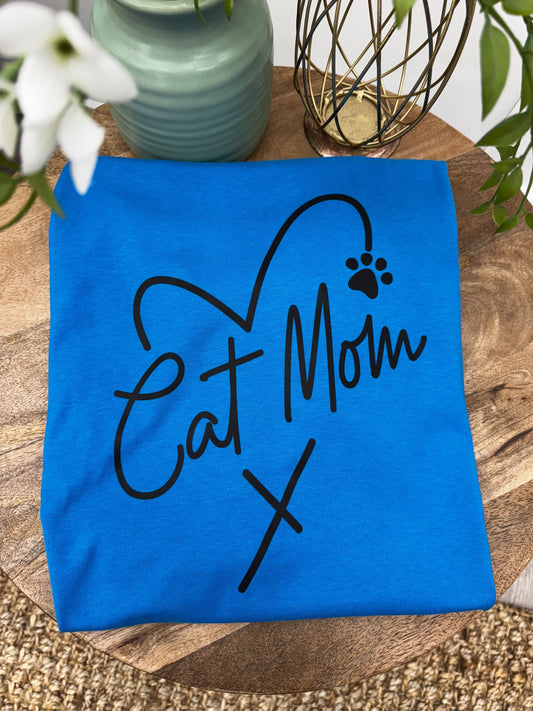 Cat Mom Graphic Tee