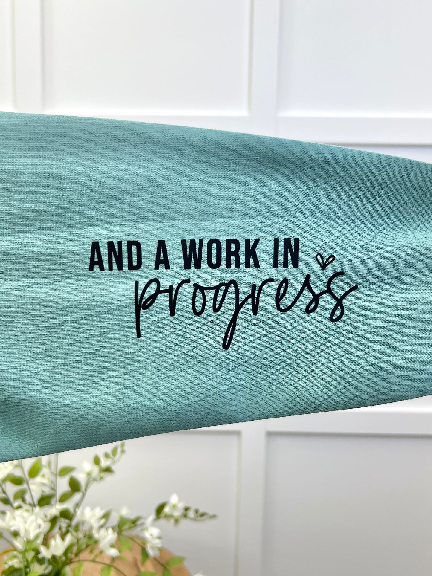 You're Allowed To Be Both A Masterpiece And A Work In Progress Graphic Sweatshirt