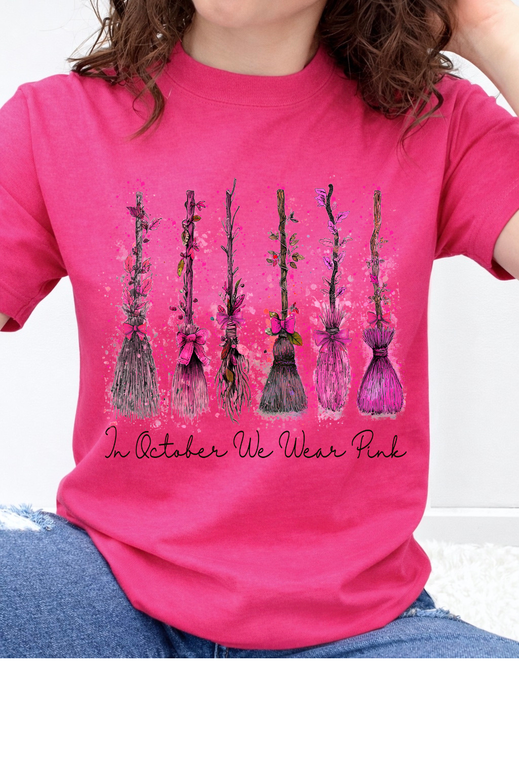 In October We Wear Pink Brooms Graphic Collection