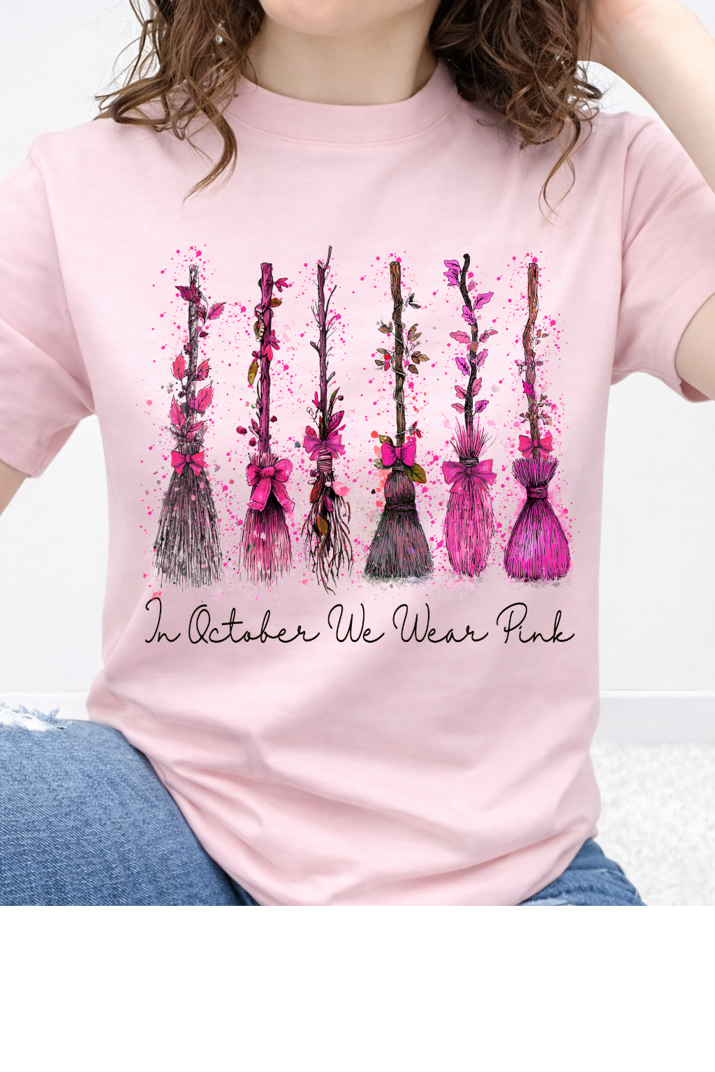 In October We Wear Pink Brooms Graphic Collection