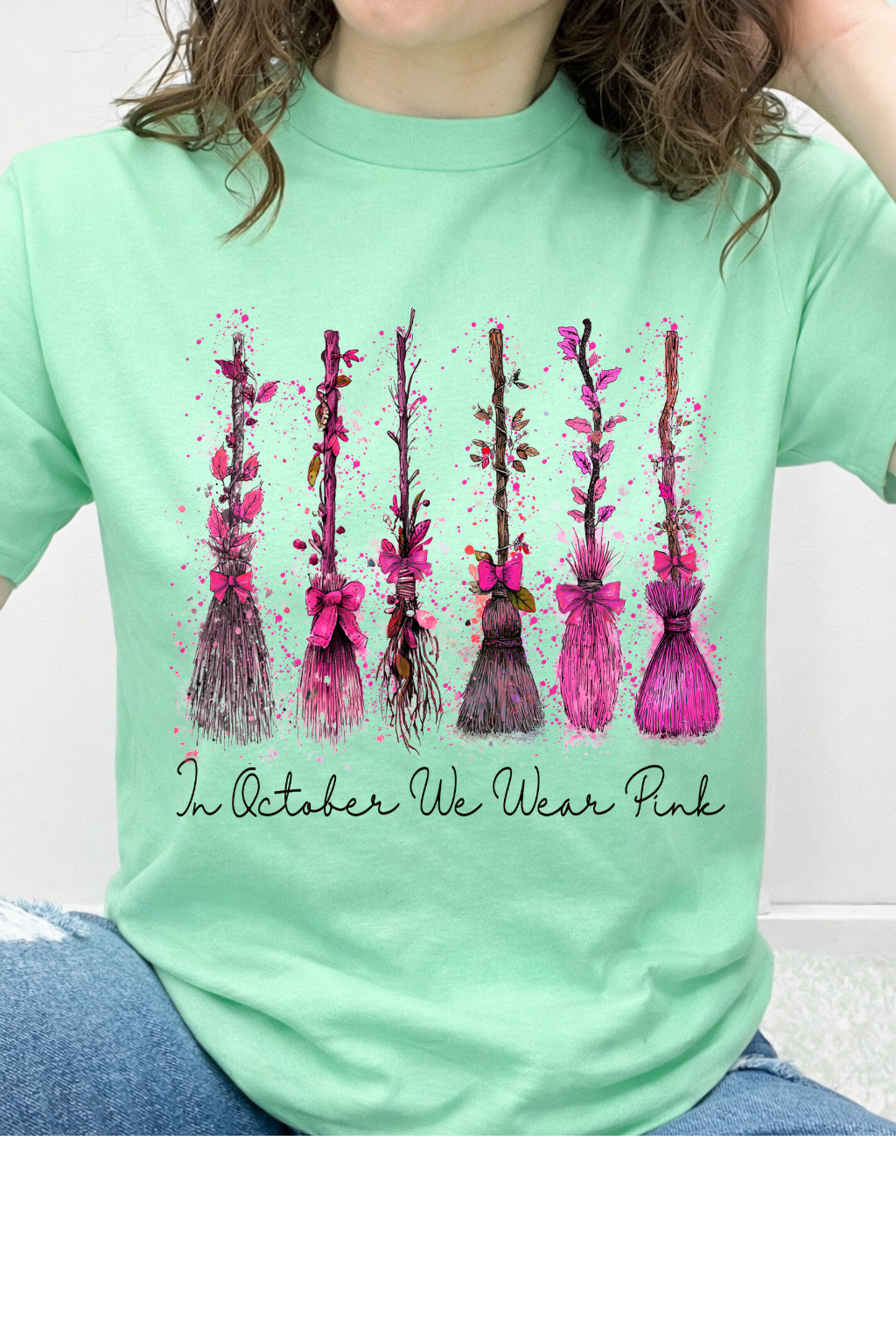In October We Wear Pink Brooms Graphic Collection