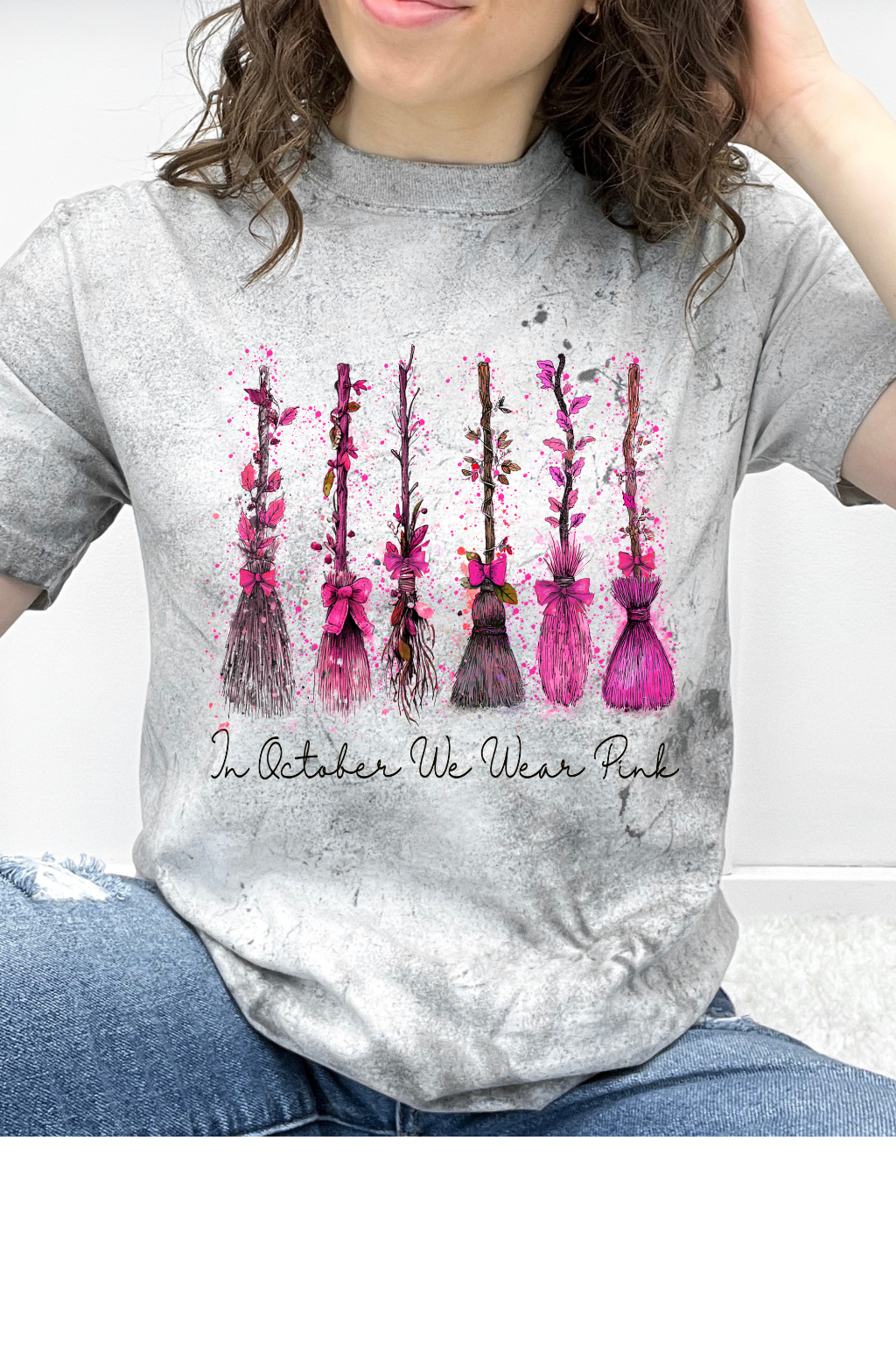 In October We Wear Pink Brooms Graphic Collection
