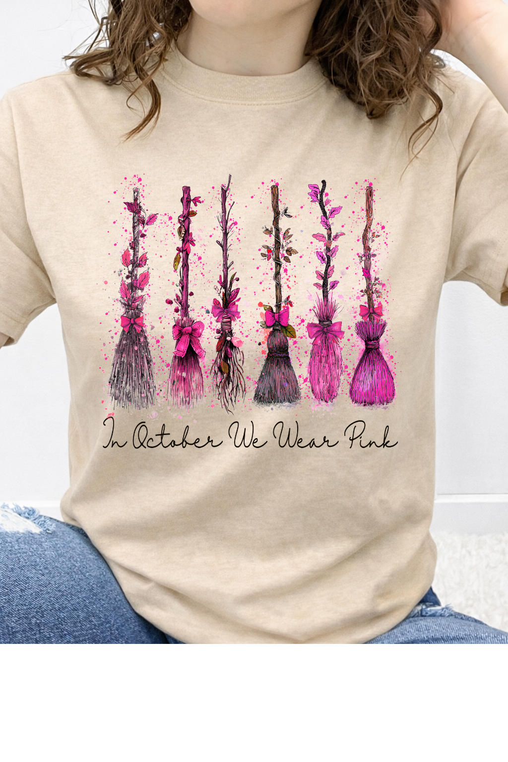 In October We Wear Pink Brooms Graphic Collection