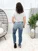 Lori Mid Rise Cuffed Hem Skinny Jeans
