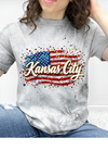 Grey Color Blast Tee