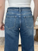 Haley High Rise Crop Wide Jeans