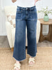 Haley High Rise Crop Wide Jeans