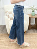 Haley High Rise Crop Wide Jeans
