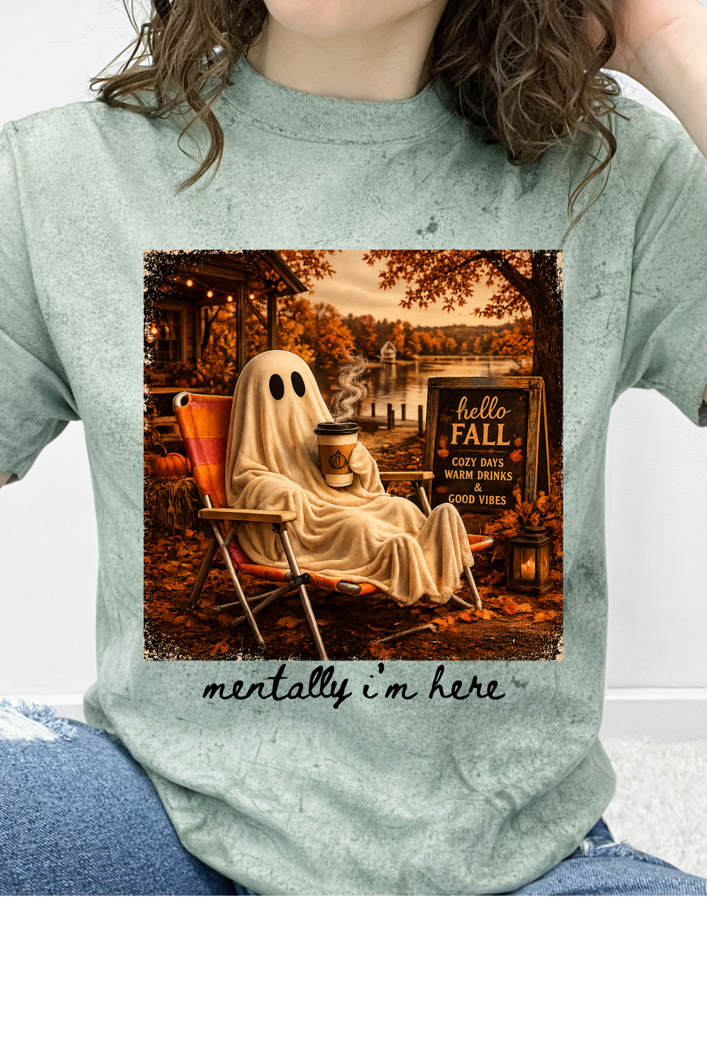 Mentally I'm Here Ghost Fall Graphic Collection