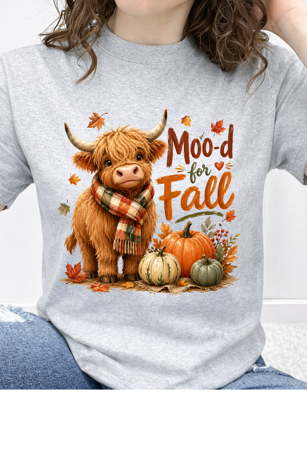 Moo'd for Fall Highland Cow Graphic Collection