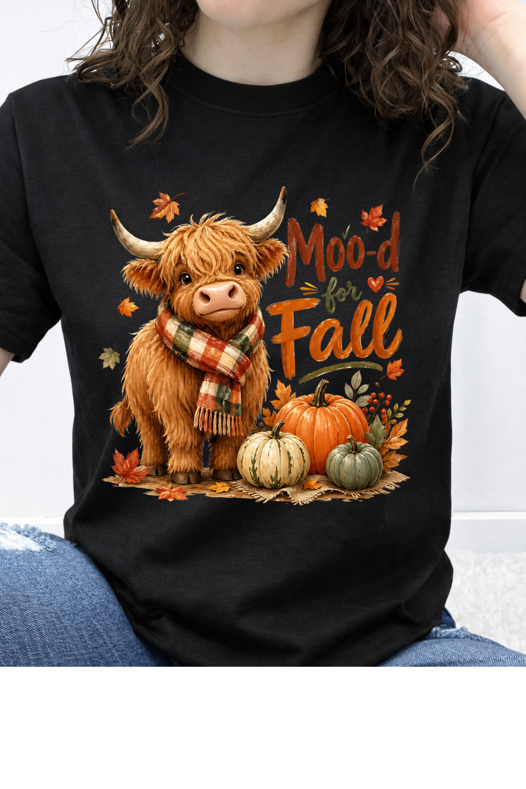 Moo'd for Fall Highland Cow Graphic Collection