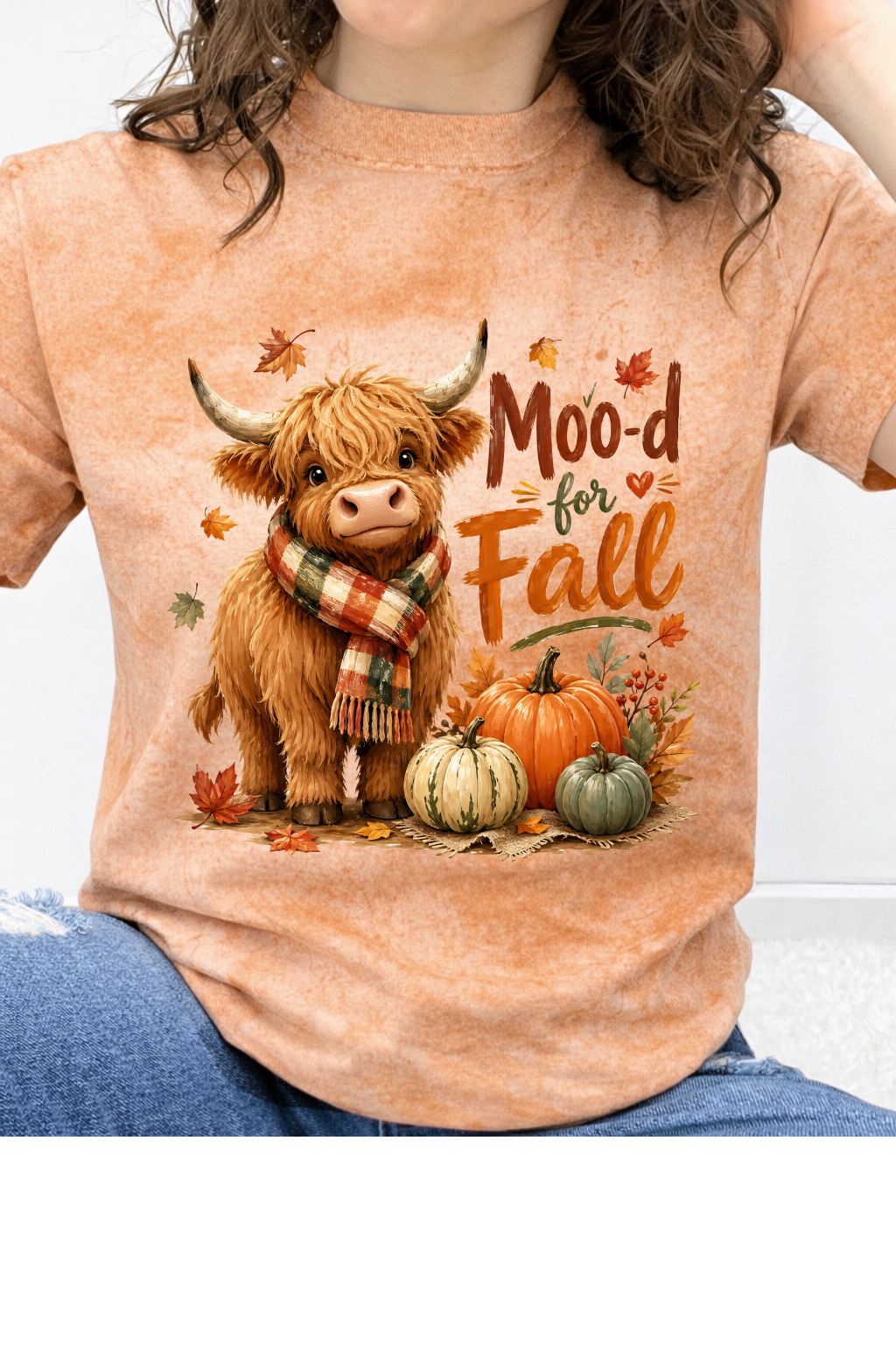 Moo'd for Fall Highland Cow Graphic Collection