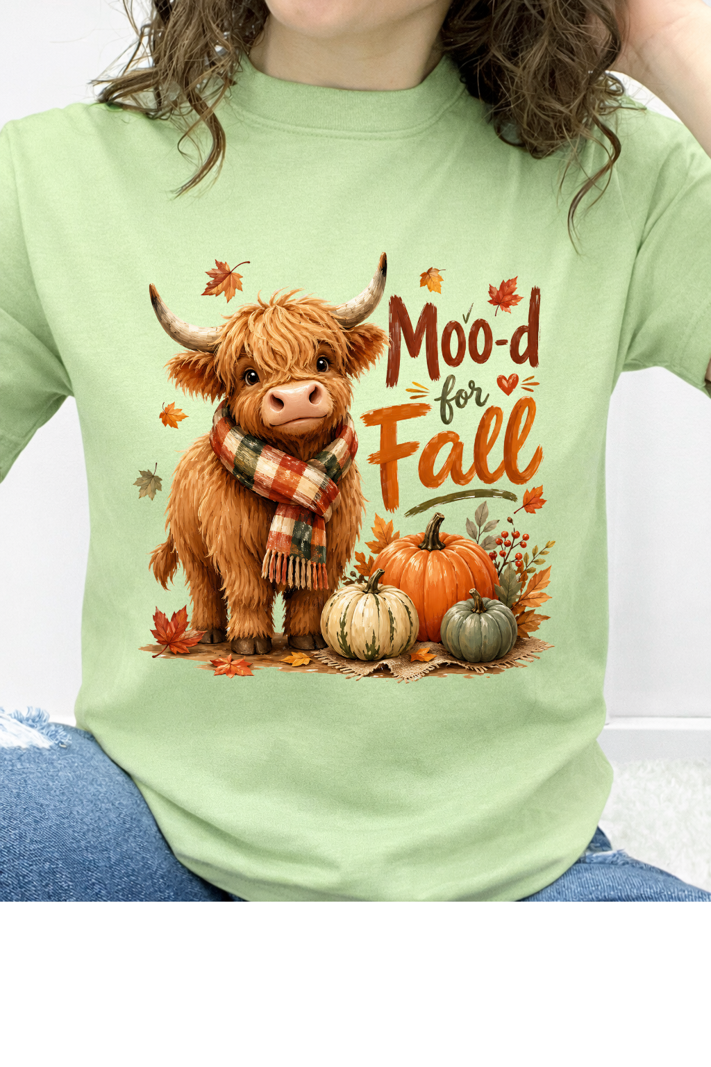 Moo'd for Fall Highland Cow Graphic Collection
