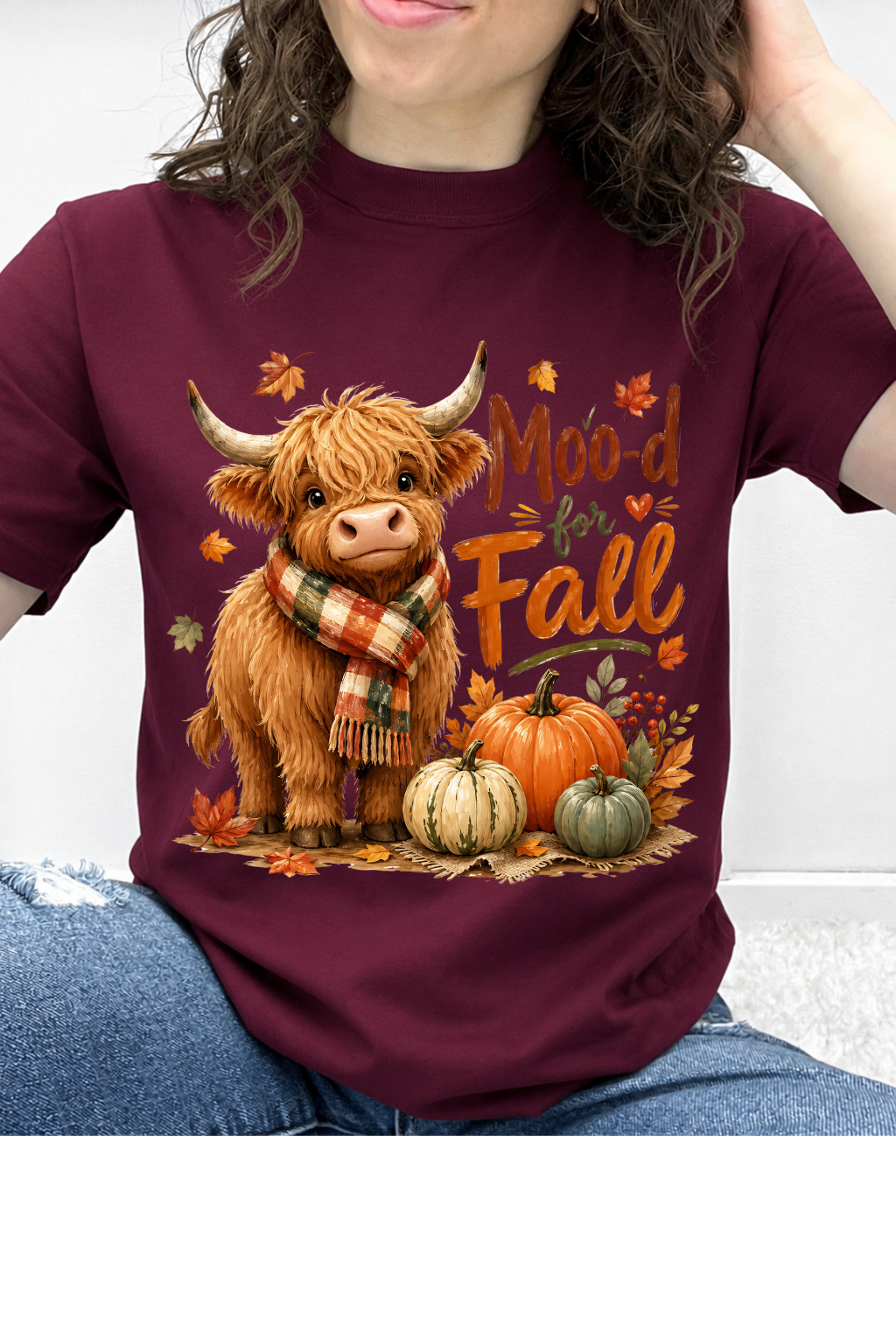 Moo'd for Fall Highland Cow Graphic Collection