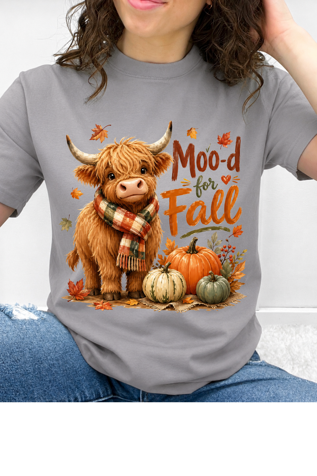 Moo'd for Fall Highland Cow Graphic Collection