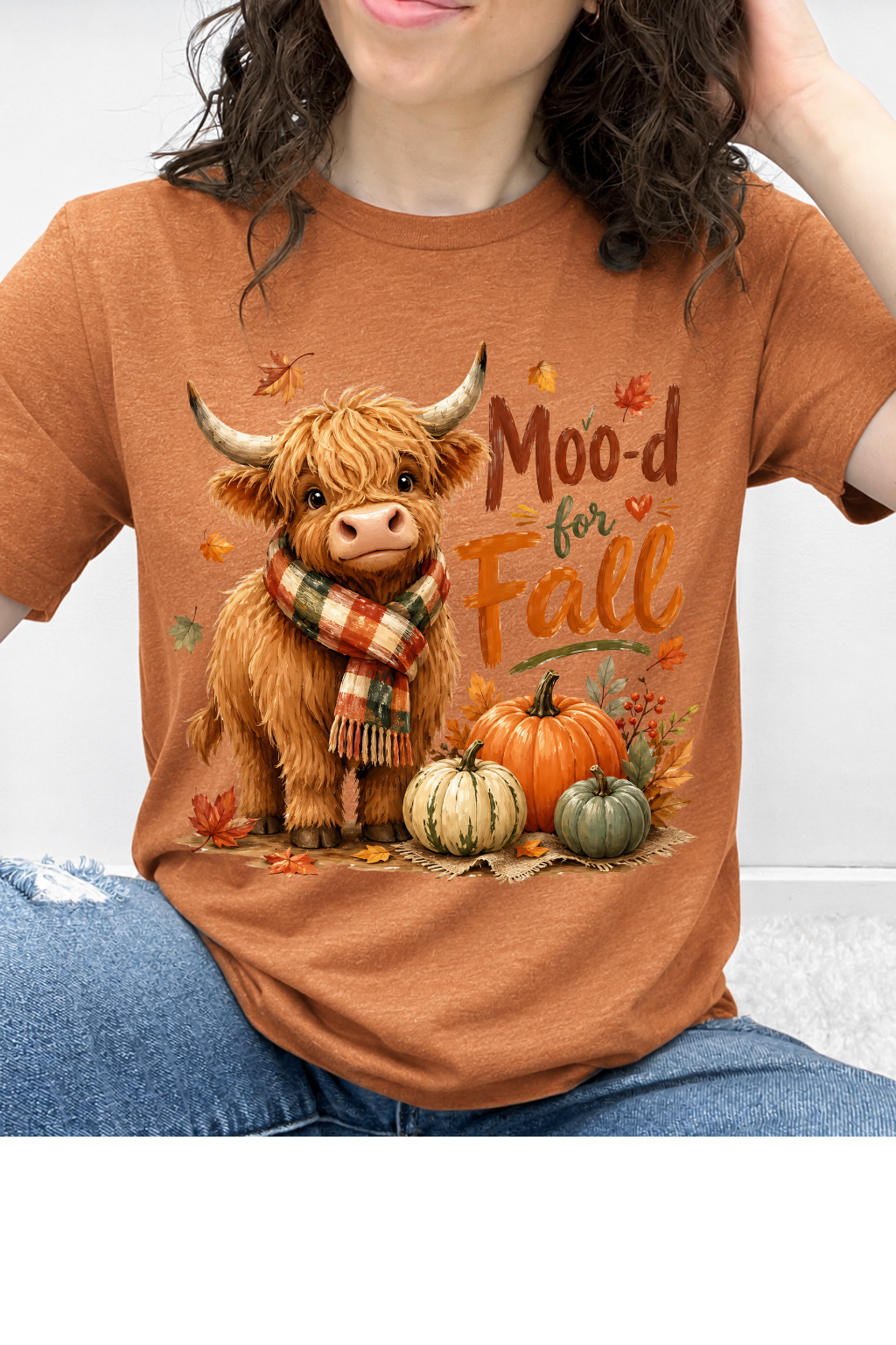 Moo'd for Fall Highland Cow Graphic Collection